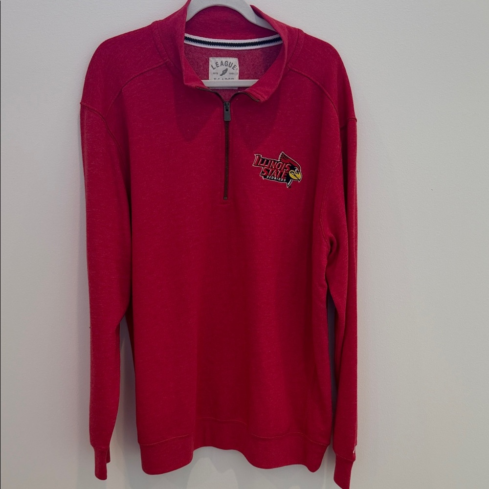 League Redbirds Half Zip-Up Men's Sweater